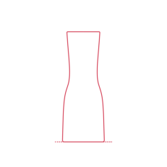 Objects Decorative Vases Ikea Tidvatten Vase Medium Outline Drawing Svg Vector, Free Vectors File
